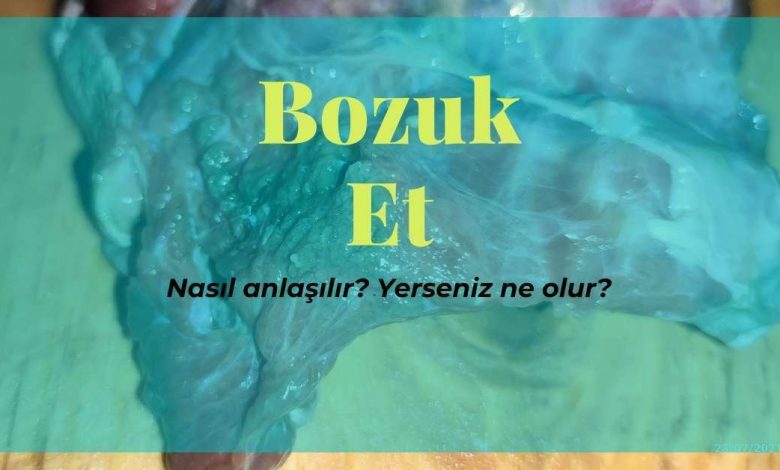 Bozuk et nasıl anlaşılır? Bozuk et yenilir mi? Yenilirse ne olur? https://huglero.com